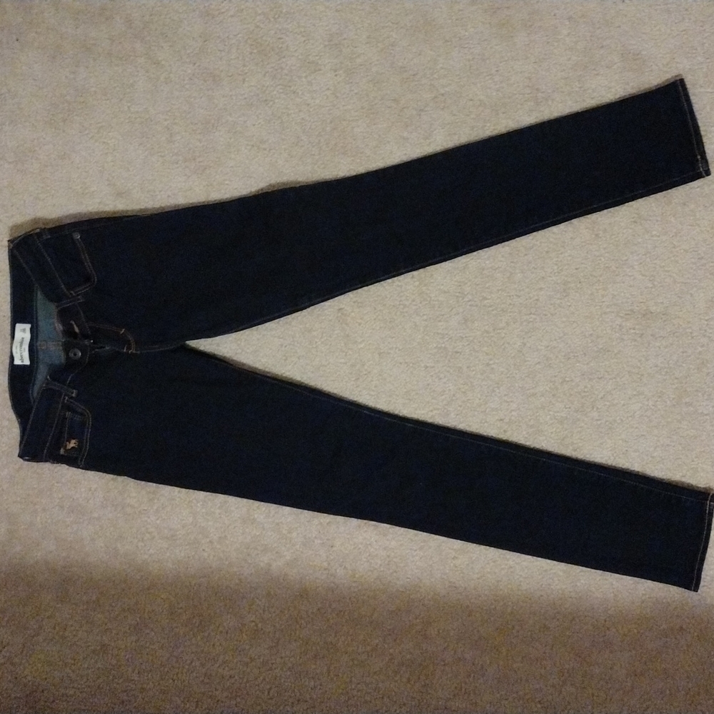 Abercrombie & Fitch Dark Rinse Skinny Jeans Size 14 Kids